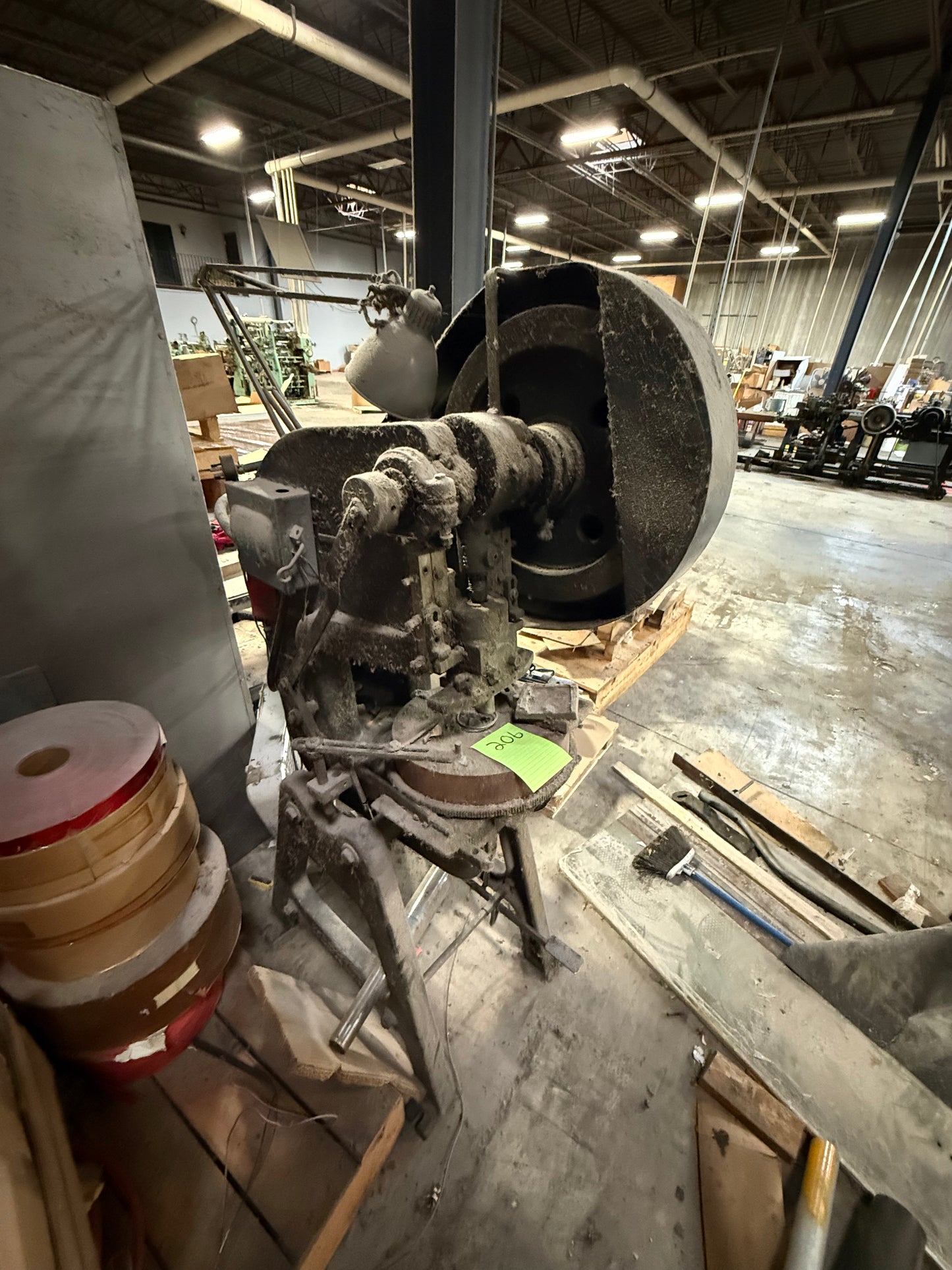Item#206 punch press with foot petal