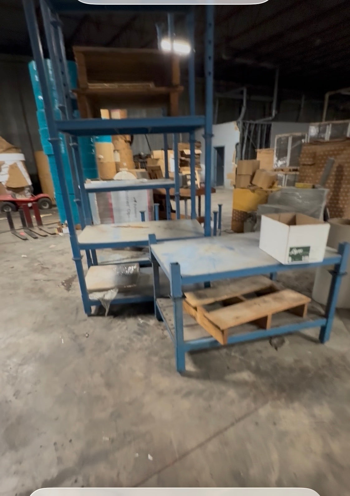 Item#605, 50 adjustable height racks