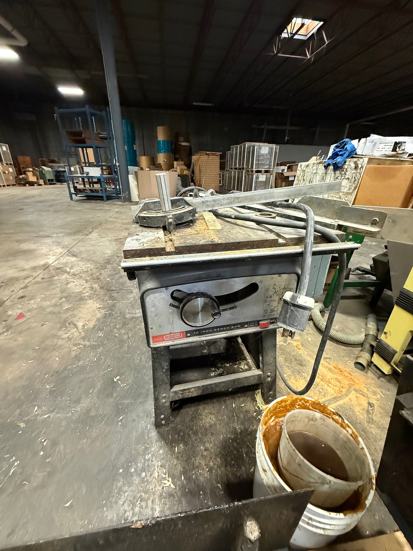 Item#314 Craftsman 10" tilting bench saw