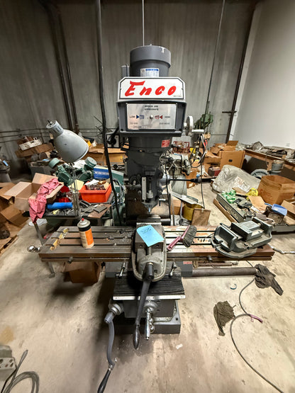 Item #305 Enco Milling Machine variable drive