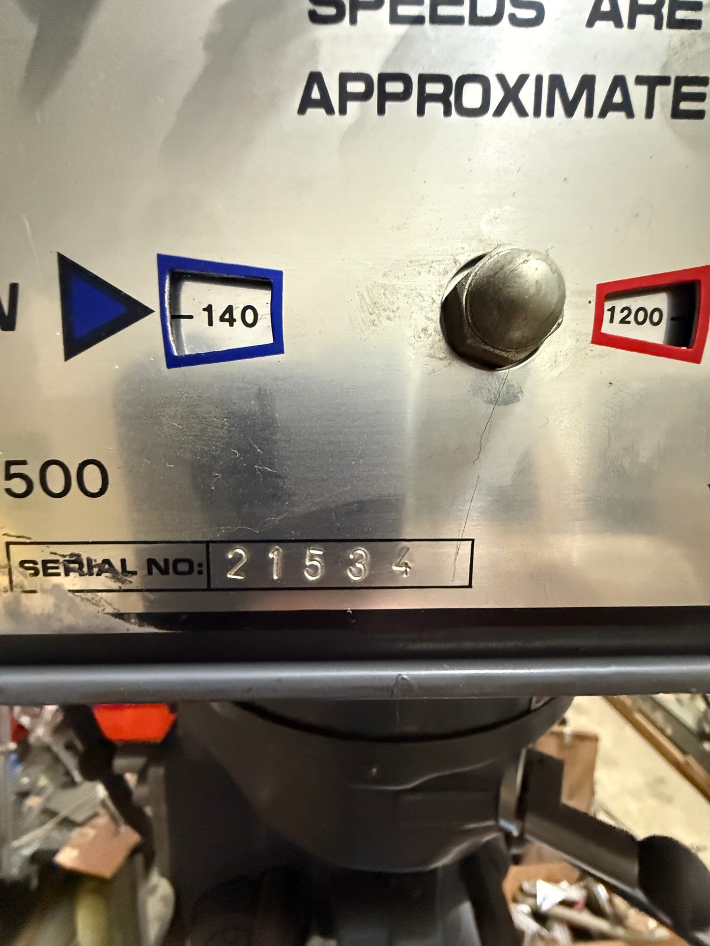 Item #305 Enco Milling Machine variable drive