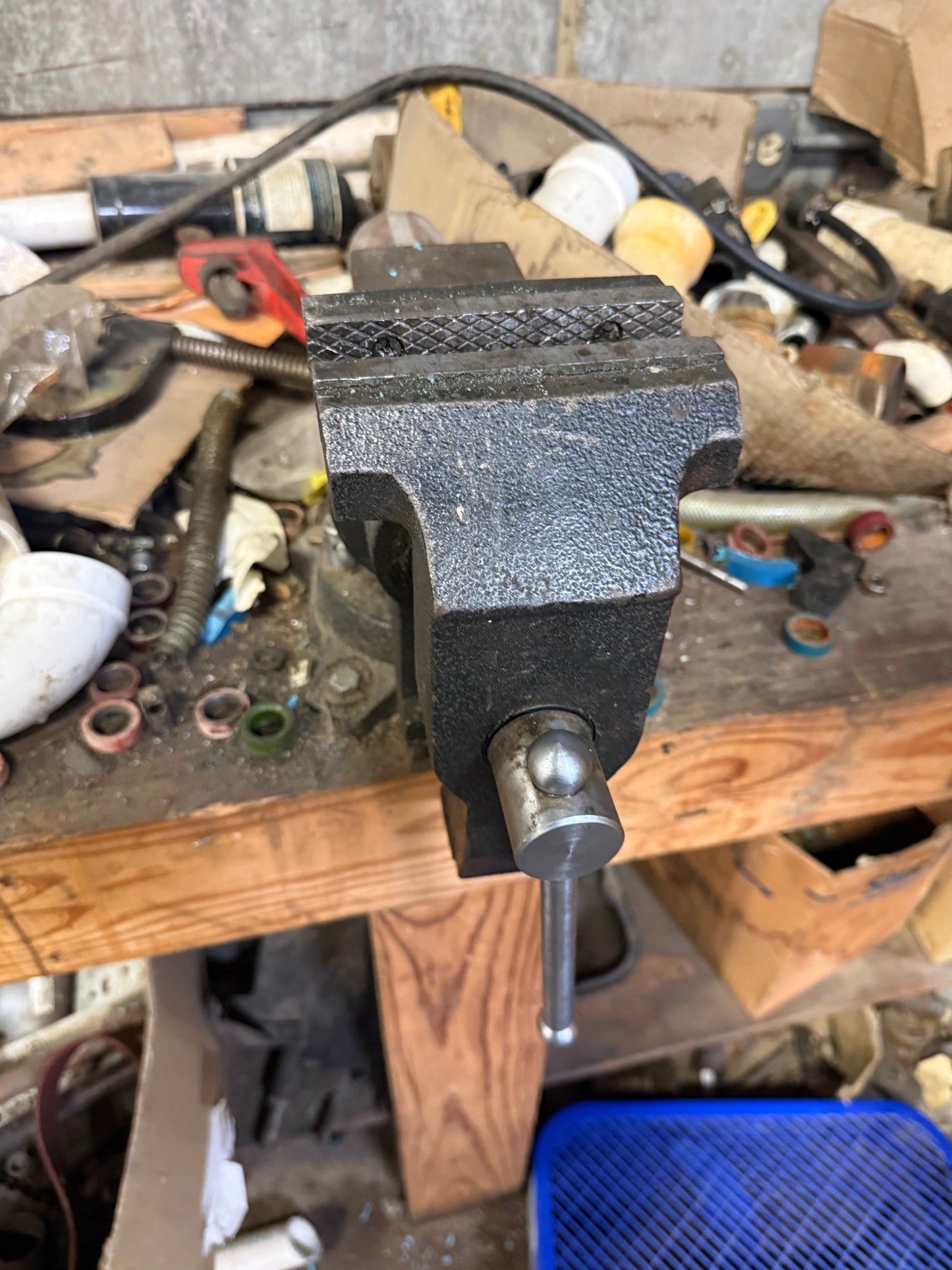 Item #613 bench vice