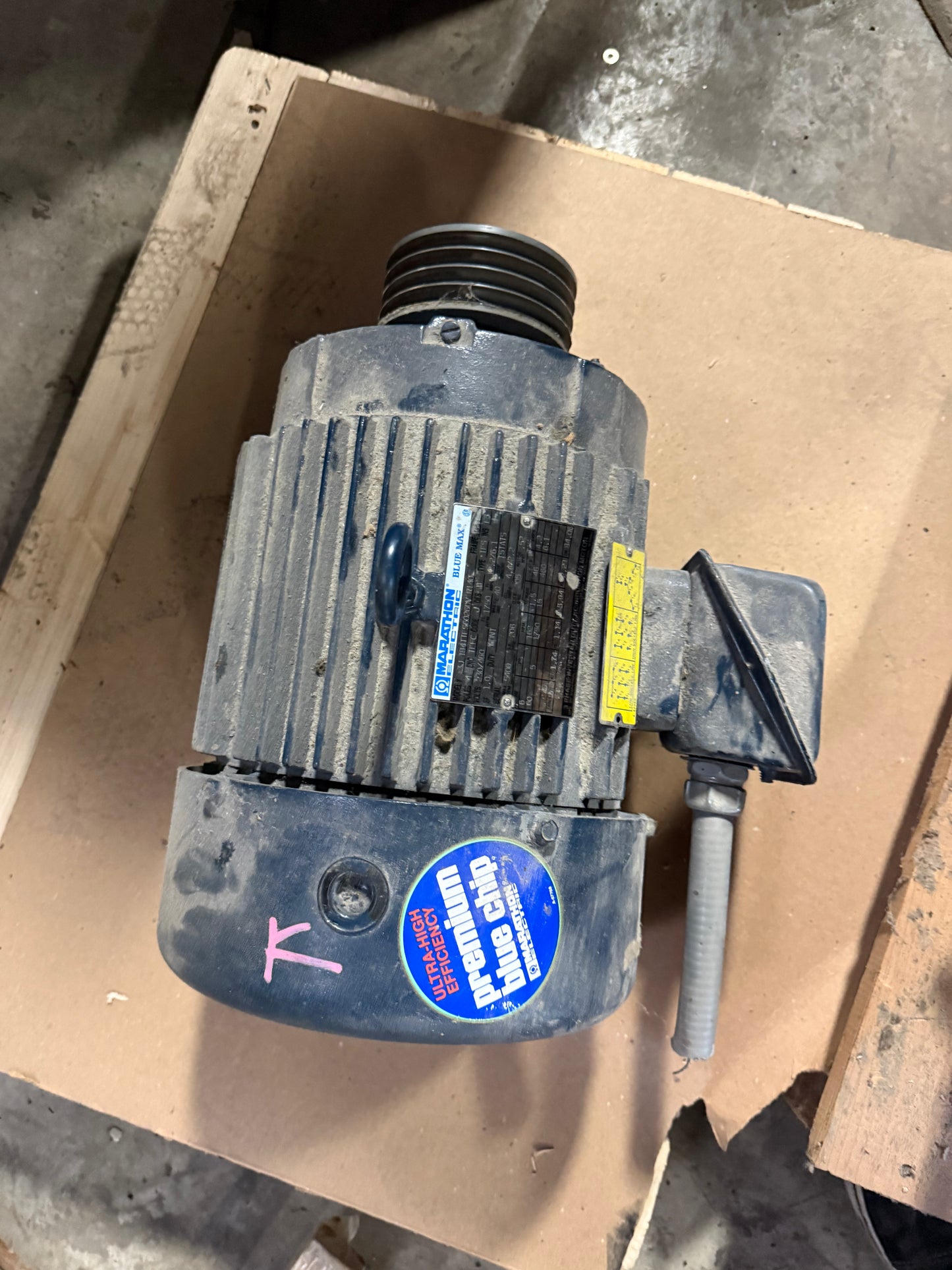 Item #501 Marathon Electric  Blue Max 15HP 230/460V
