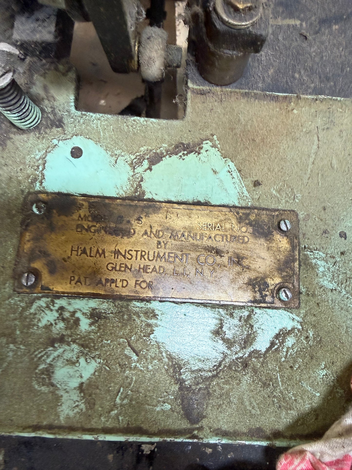 Item#202 Halm off line bander envelope banding machine