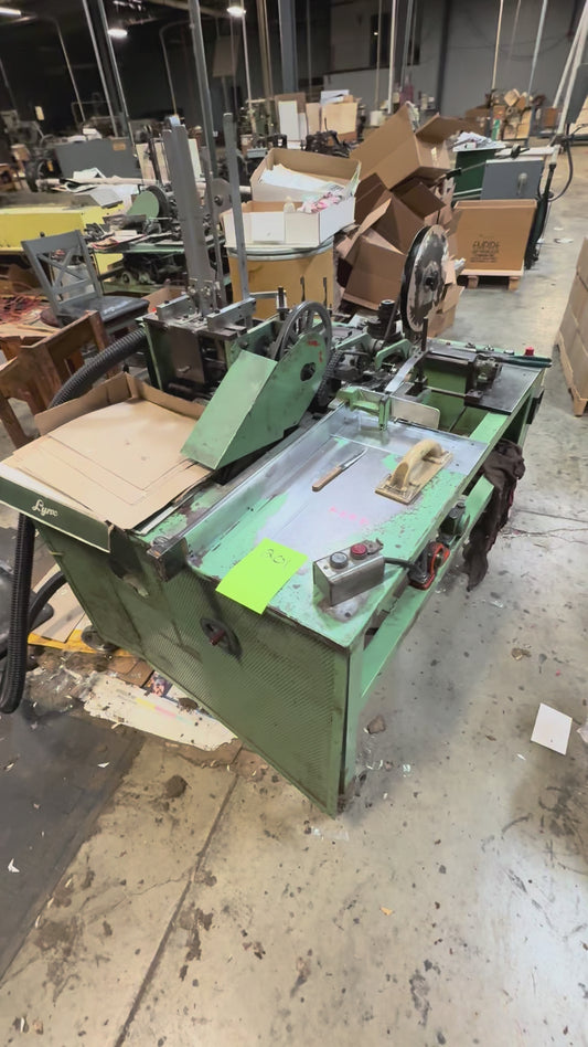 Item#201 Halm off line bander envelope banding machine