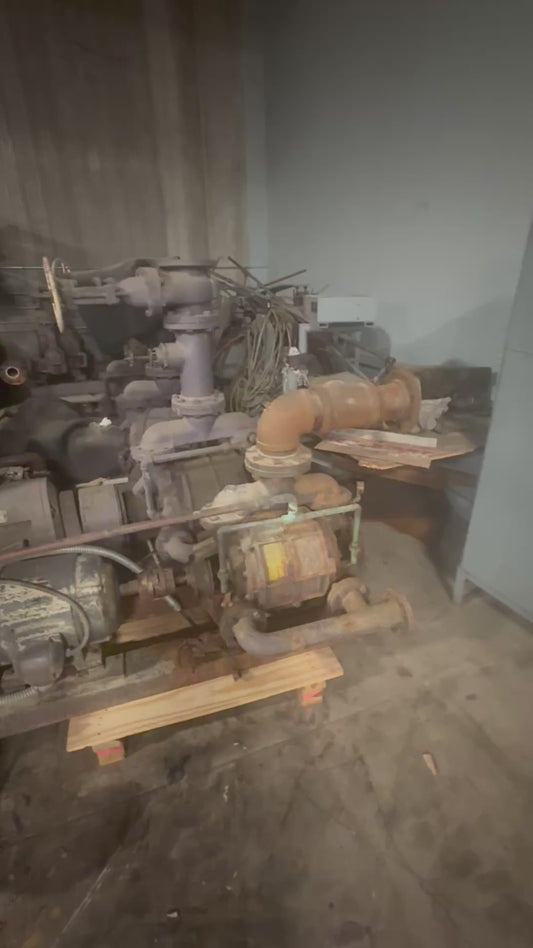Item #207 LOT OF 10 NASH 50HP VACUUM PUMPS